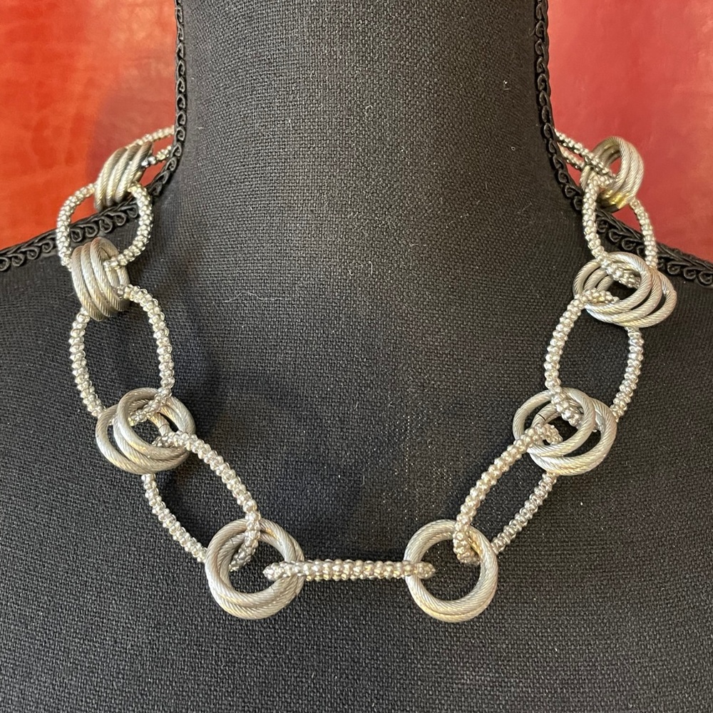 Silver costume jewelry